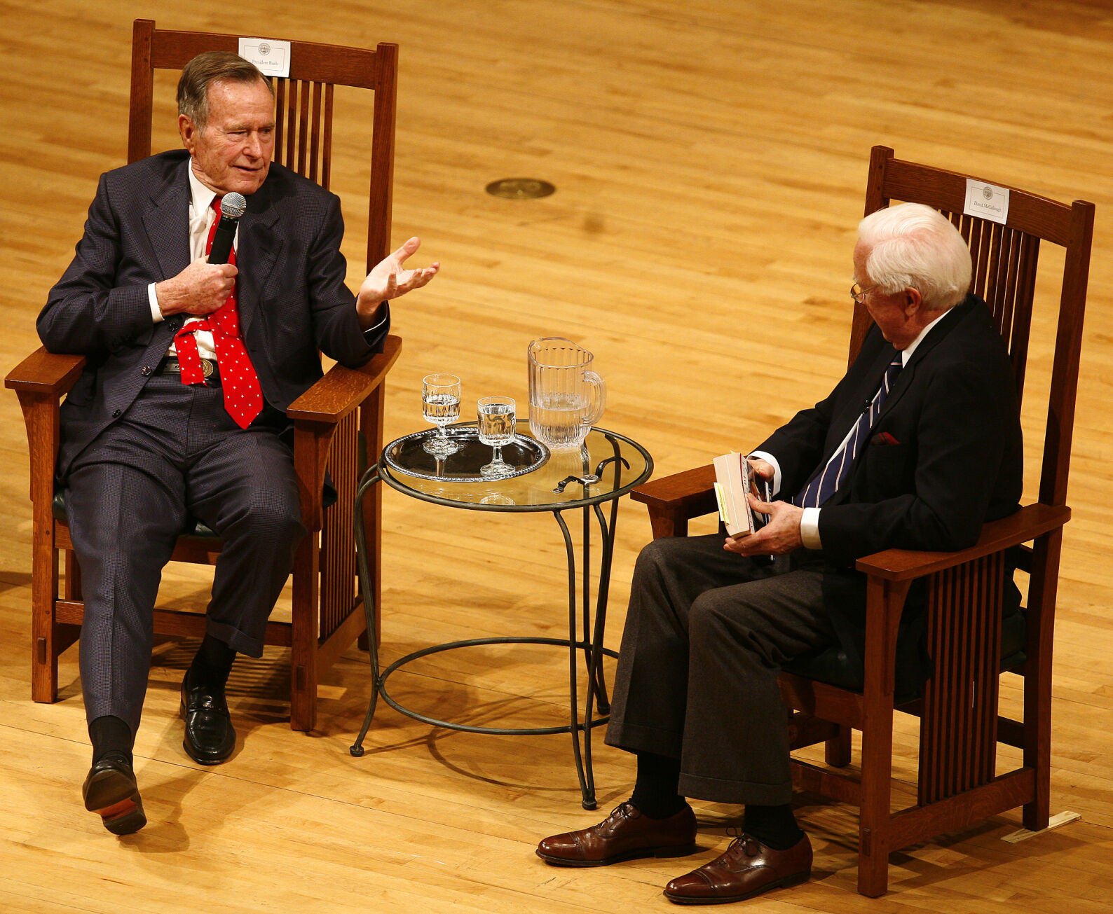 George H.W. Bush, David McCullough